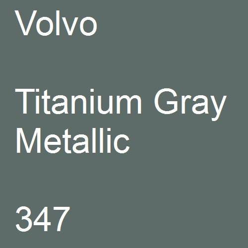 Volvo, Titanium Gray Metallic, 347.